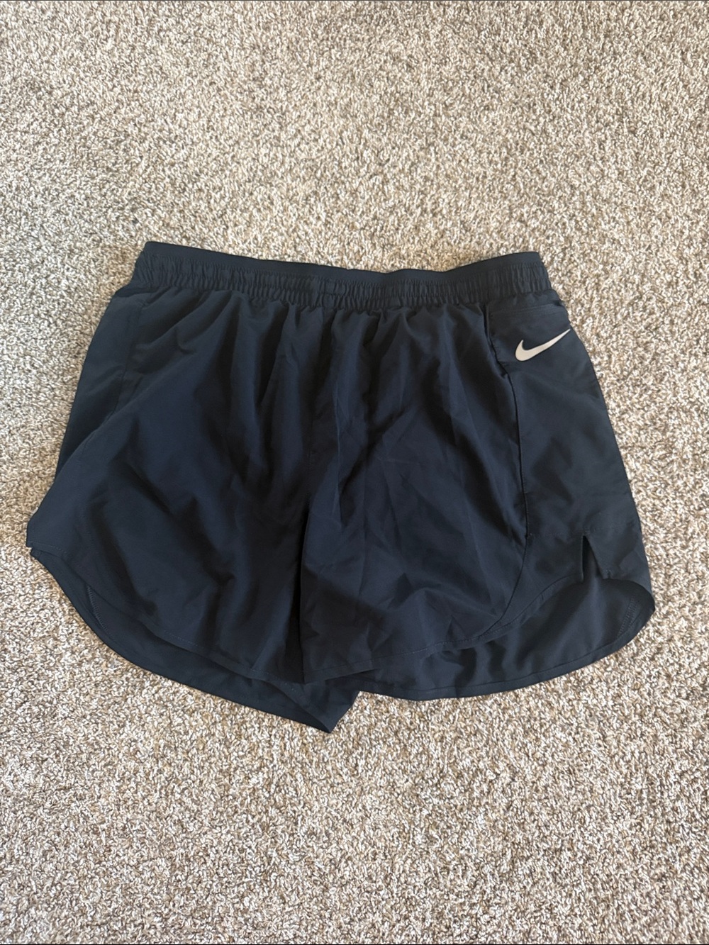 Nike Women's Black Athletic Running Shorts